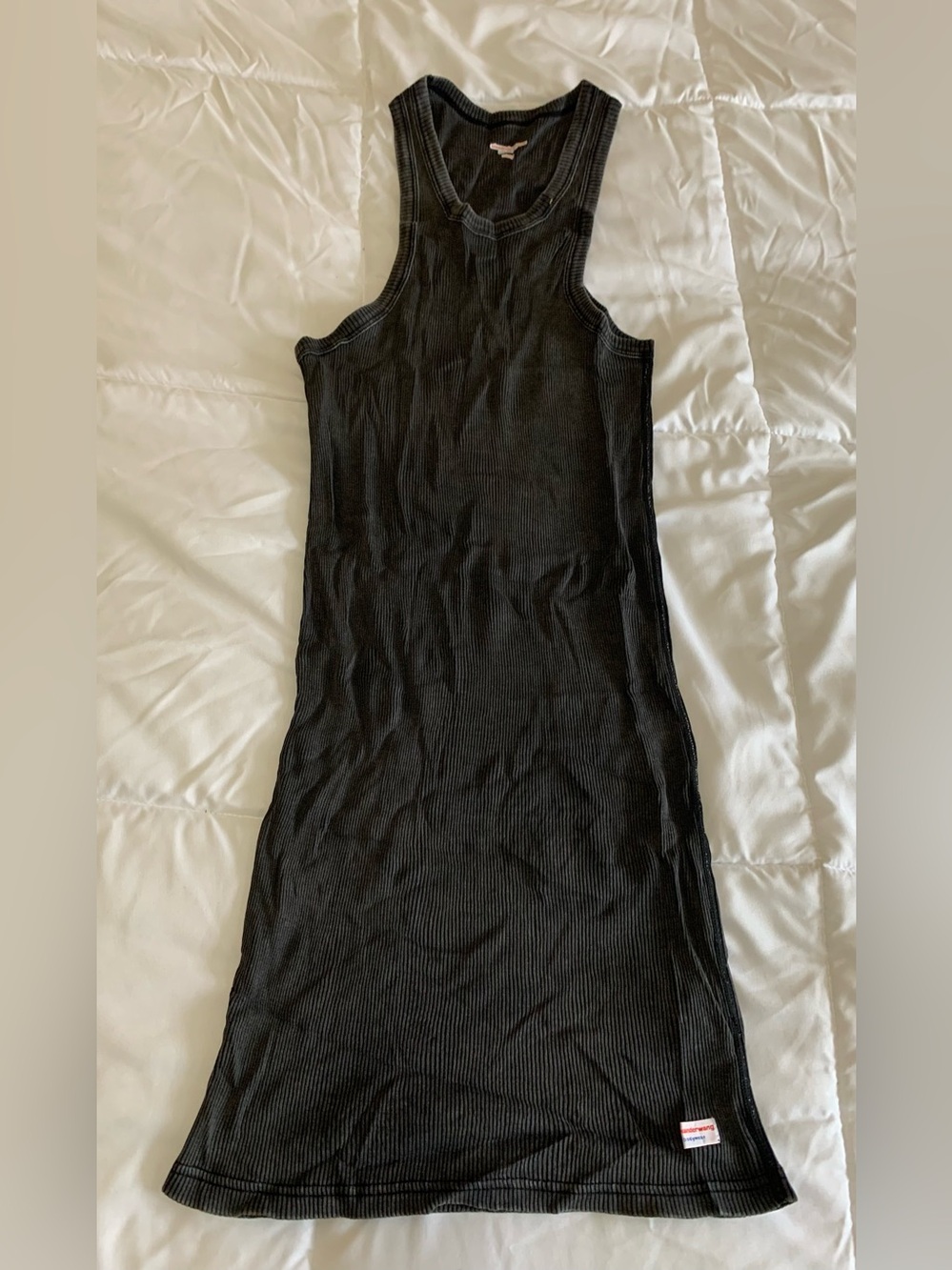New Alexander Wang ribbed tank dress Size XL